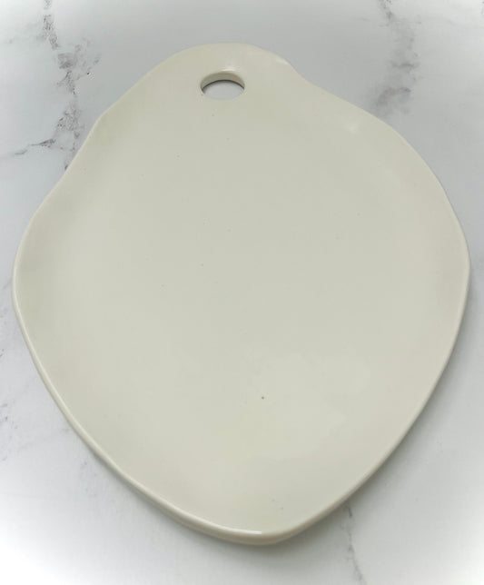 White Oval Mini Charcuterie Board